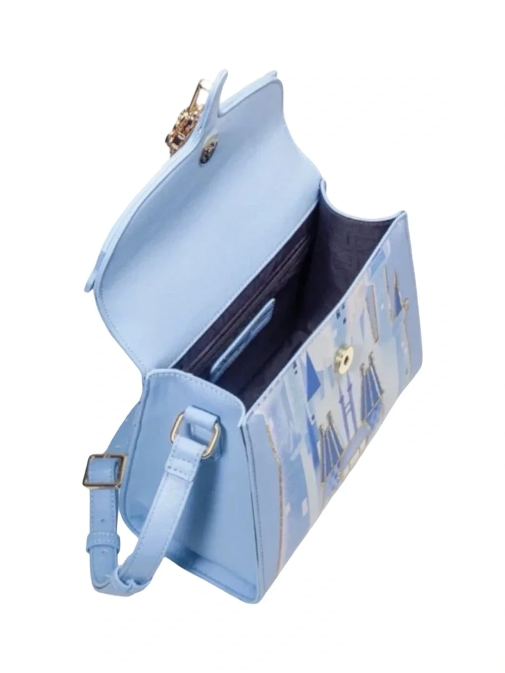 Danielle Nicole Disney Cinderella Castle Crossbody Figural Bag NEW Novelty Kitsc
